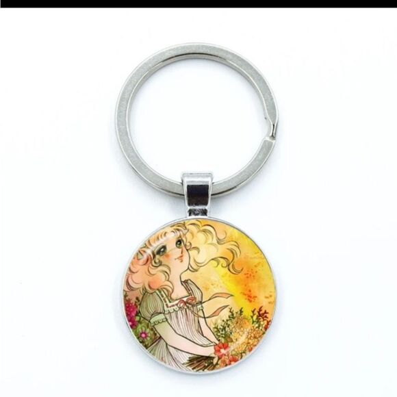 3 Anime Candy Candy Cartoons keychains, purse, chime, luggage, chain,new - Picture 5 of 10